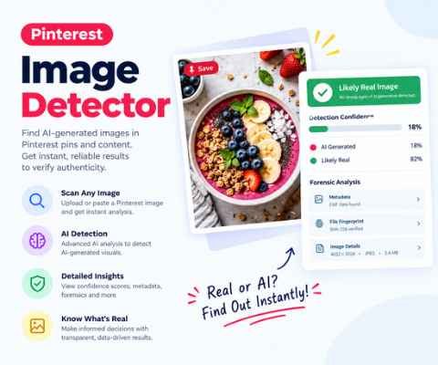 Pinterest AI Image Detector by Pintrendo