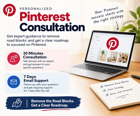 1:1 Pinterest Consultation