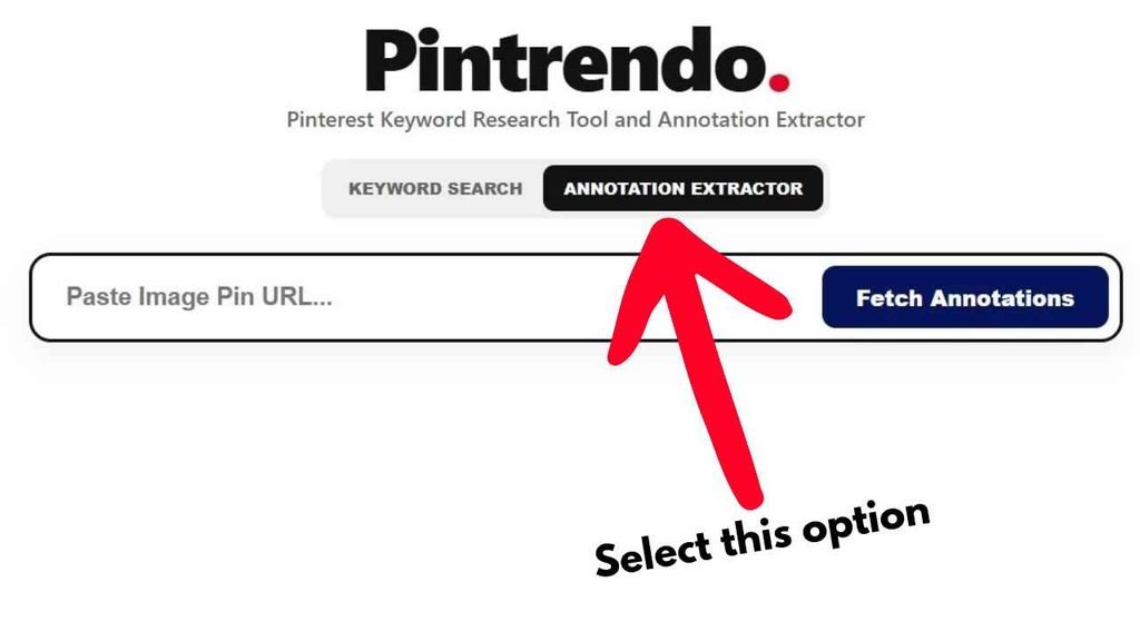 pinterest annotation extractor
